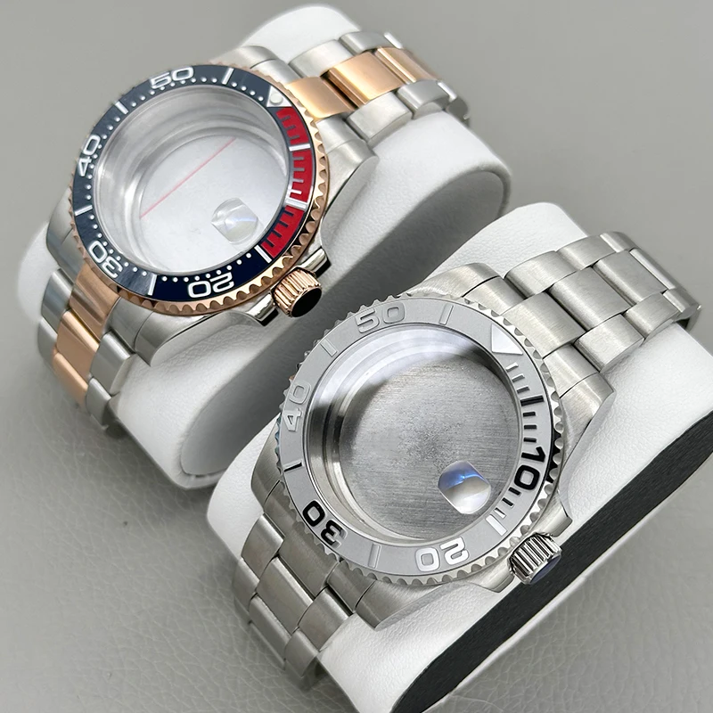 40mm NH35 Black Watch Case with Sapphire Crystal Fits NH34/NH35/NH36 Movements 28.5mm Dial Mod Watch Case and Strap
40mm NH35 Black Watch Case with Sapphire Crystal Fits NH34/NH35/NH36 Movements 28.5mm Dial Mod Watch Case and Strap