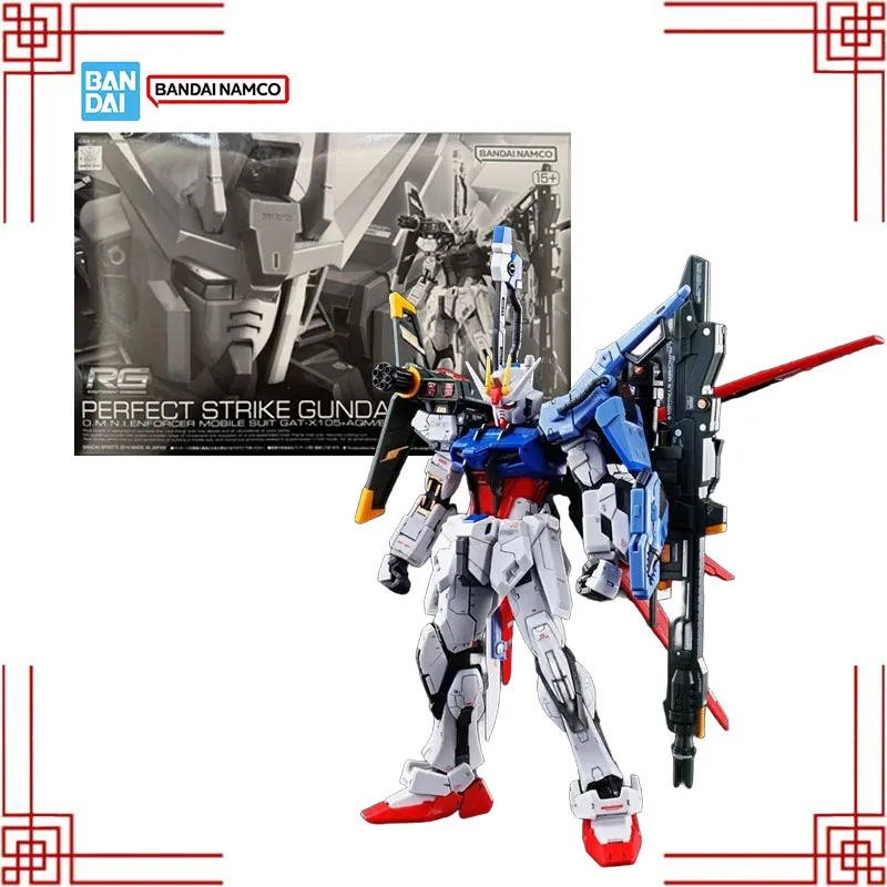 BANDAI RG 1/144 Perfect Strike Gundam GATX105 Premium Bandai Limited Edition Model Kit Collectibles Anime Figures Toys Boys Gift
BANDAI RG 1/144 Perfect Strike Gundam GATX105 Premium Bandai Limited Edition Model Kit Collectibles Anime Figures Toys Boys Gift