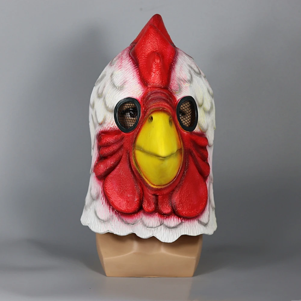 Hotline Miami Richard Rooster Mask Game Cosplay Funny Animal Head Cover White Rooster Mask Halloween Party Prop Mad Chicken Mask
Hotline Miami Richard Rooster Mask Game Cosplay Funny Animal Head Cover White Rooster Mask Halloween Party Prop Mad Chicken Mask