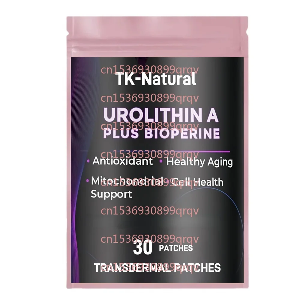 30 Patches Urolithin A With Black Pepper for Anti-Aging, Cellular Renewal, Muscle Strength, Endurance & Longevity Support
30 Patches Urolithin A With Black Pepper for Anti-Aging, Cellular Renewal, Muscle Strength, Endurance & Longevity Support