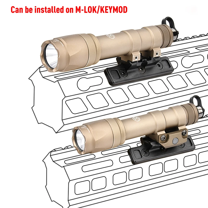 Tactical Adaptive Offset Mount Surefir M300 M600 Scout Light Airsoft Flashlight Metal Base For Mlok Keymod Hunting Accessories
Tactical Adaptive Offset Mount Surefir M300 M600 Scout Light Airsoft Flashlight Metal Base For Mlok Keymod Hunting Accessories