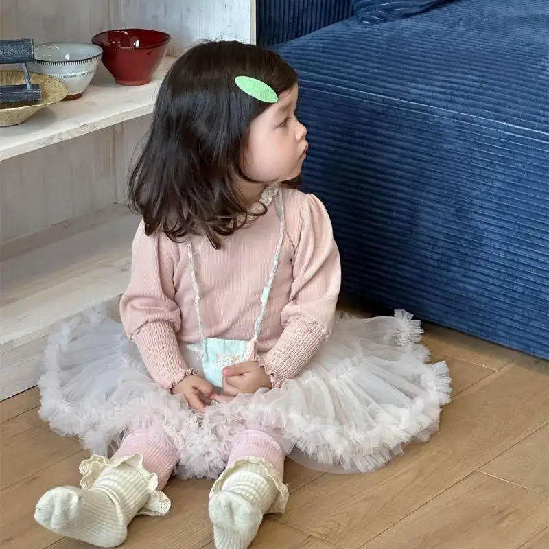 2025 Autumn New Baby Girl Long Sleeve T Shirts Cotton Infant Toddler Solid Princess Tops Girls Cute Lace Collar Bottoming Shirts
2025 Autumn New Baby Girl Long Sleeve T Shirts Cotton Infant Toddler Solid Princess Tops Girls Cute Lace Collar Bottoming Shirts