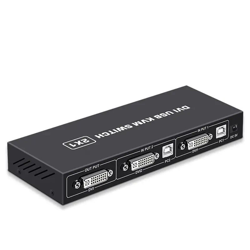 A29F-DVI KVM Switch 2-In-1 4K Two Computers Shared USB Keyboard Mouse Print Monitor Multi-Function Switching Screen
A29F-DVI KVM Switch 2-In-1 4K Two Computers Shared USB Keyboard Mouse Print Monitor Multi-Function Switching Screen