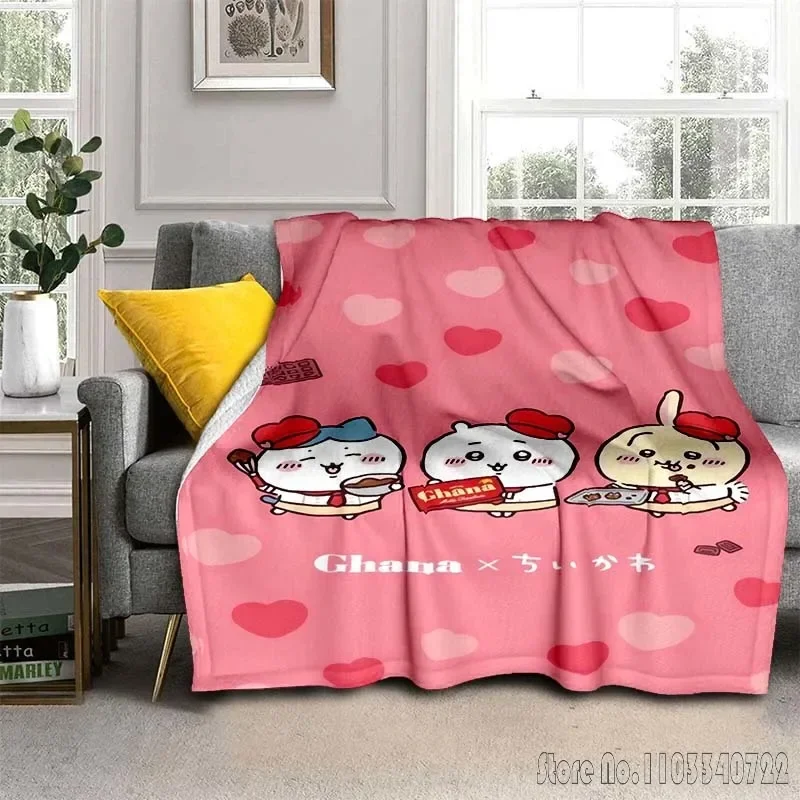Cute Cartoon Chiikawa Room Warming Decorative Blanket Comfortable Soft Portable Travel Picnic Blanket Gift for Family or Friends
Cute Cartoon Chiikawa Room Warming Decorative Blanket Comfortable Soft Portable Travel Picnic Blanket Gift for Family or Friends