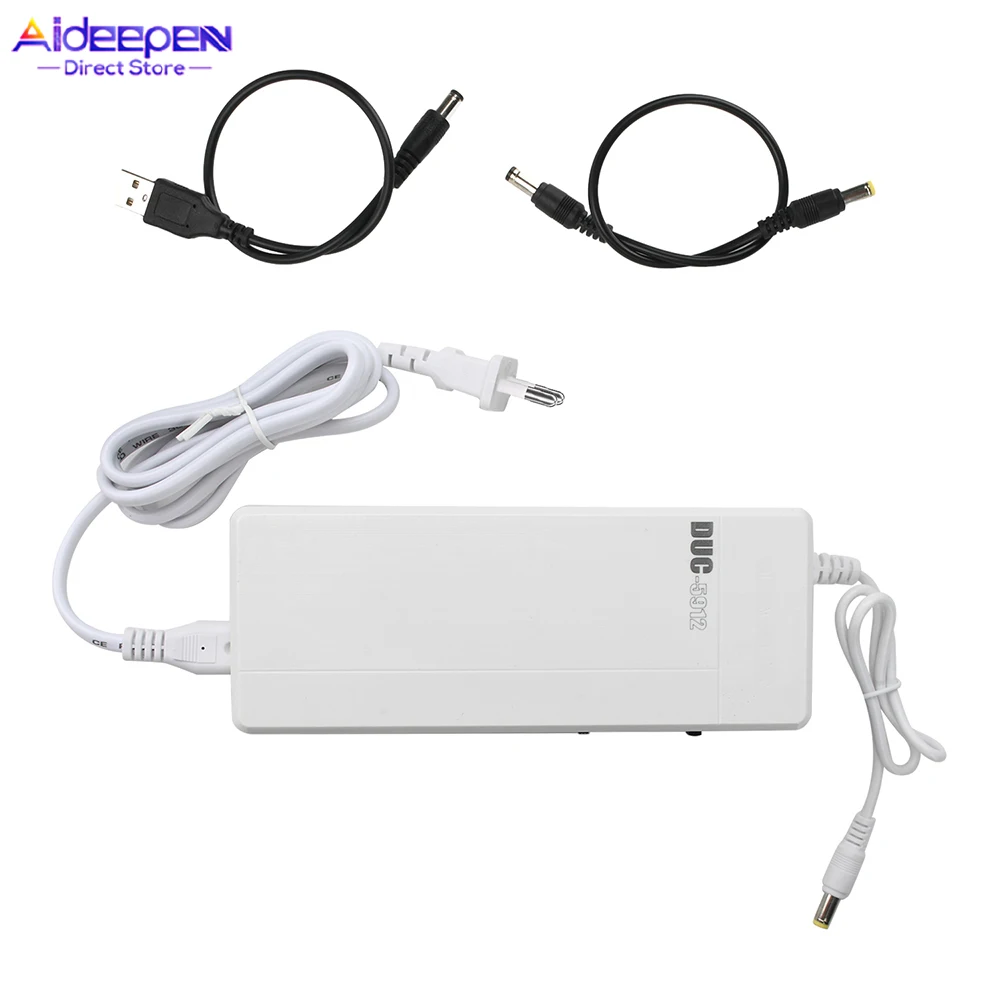 1 to 3 Power Adapter AC 110V 220V To DC 5V/9V/12V Voltage Inverter Voltage Converter 7500mAh Emergency Power Module UPS Module
1 to 3 Power Adapter AC 110V 220V To DC 5V/9V/12V Voltage Inverter Voltage Converter 7500mAh Emergency Power Module UPS Module