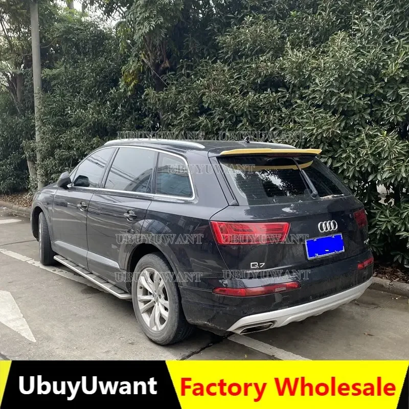 Высококачественный задний спойлер из углеродного волокна для Audi Q7 2016 2017 2018 2019-2021, крышка багажника, Стайлинг автомобиля
Высококачественный задний спойлер из углеродного волокна для Audi Q7 2016 2017 2018 2019-2021, крышка багажника, Стайлинг автомобиля