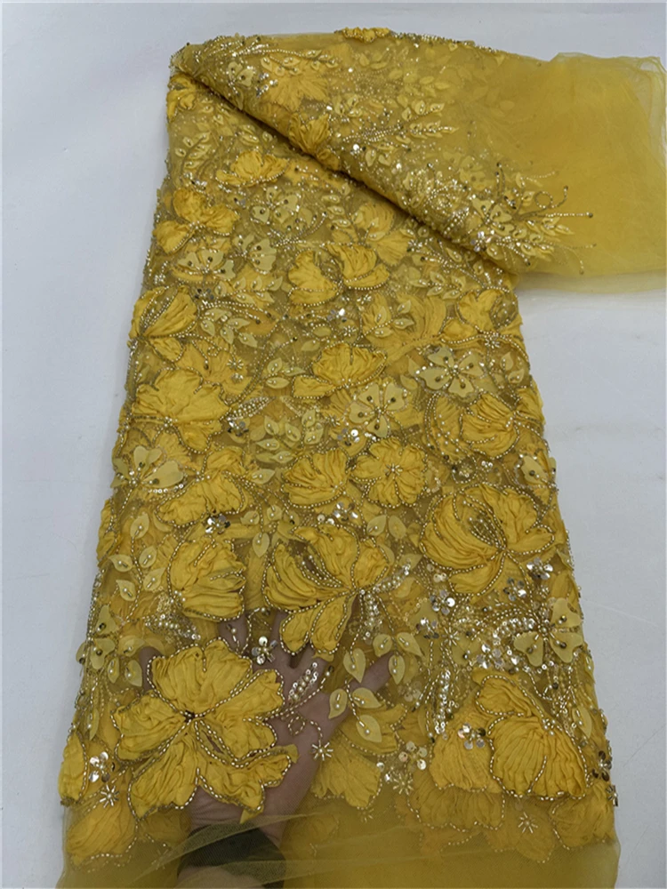 Fashion French Mesh Beaded Embroidery groom Lace Fabric With Sequins African Nigerian Fabric For Wedding Dress Women Sewing
Fashion French Mesh Beaded Embroidery groom Lace Fabric With Sequins African Nigerian Fabric For Wedding Dress Women Sewing