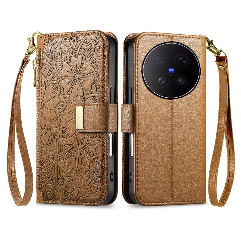 embossing leather Cover For vivo X200 X300 Ultra Pro X300s X200s Magnetic button shockproof many card Slot Wallet phone Case
embossing leather Cover For vivo X200 X300 Ultra Pro X300s X200s Magnetic button shockproof many card Slot Wallet phone Case