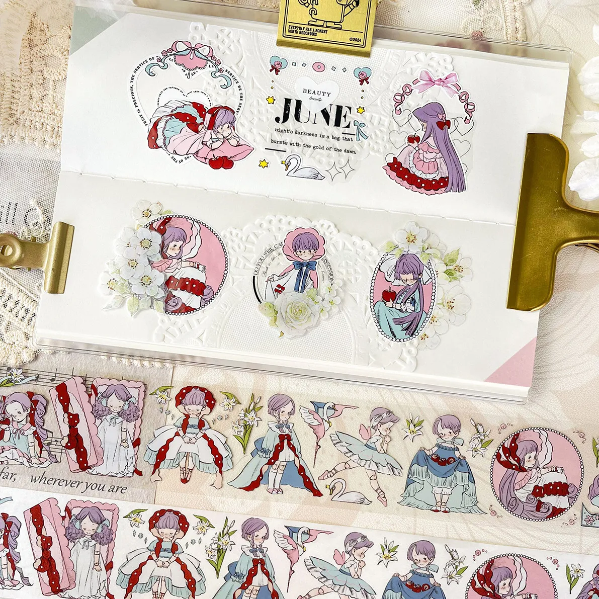 New Arrival Doll Light Retro Character Villain Washi Tape - Home Journal Decoration PET Sticker Roll
New Arrival Doll Light Retro Character Villain Washi Tape - Home Journal Decoration PET Sticker Roll