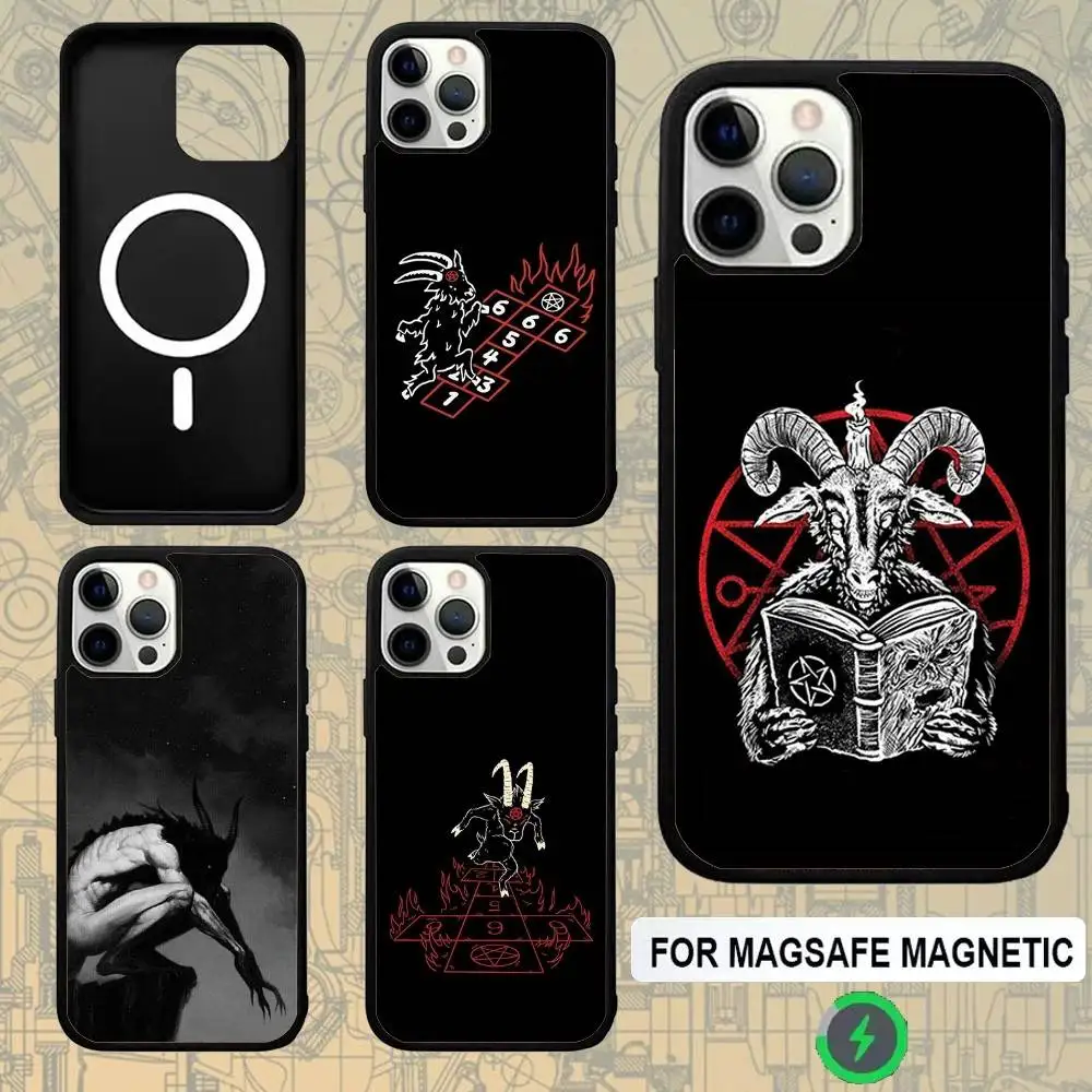 Satanic Goat Satan Devil Phone Case For IPhone 16e,16,15,Pro,Max,14,Plus,13,12,11 Magesafe Magnetic Wireless Charge Cover
Satanic Goat Satan Devil Phone Case For IPhone 16e,16,15,Pro,Max,14,Plus,13,12,11 Magesafe Magnetic Wireless Charge Cover