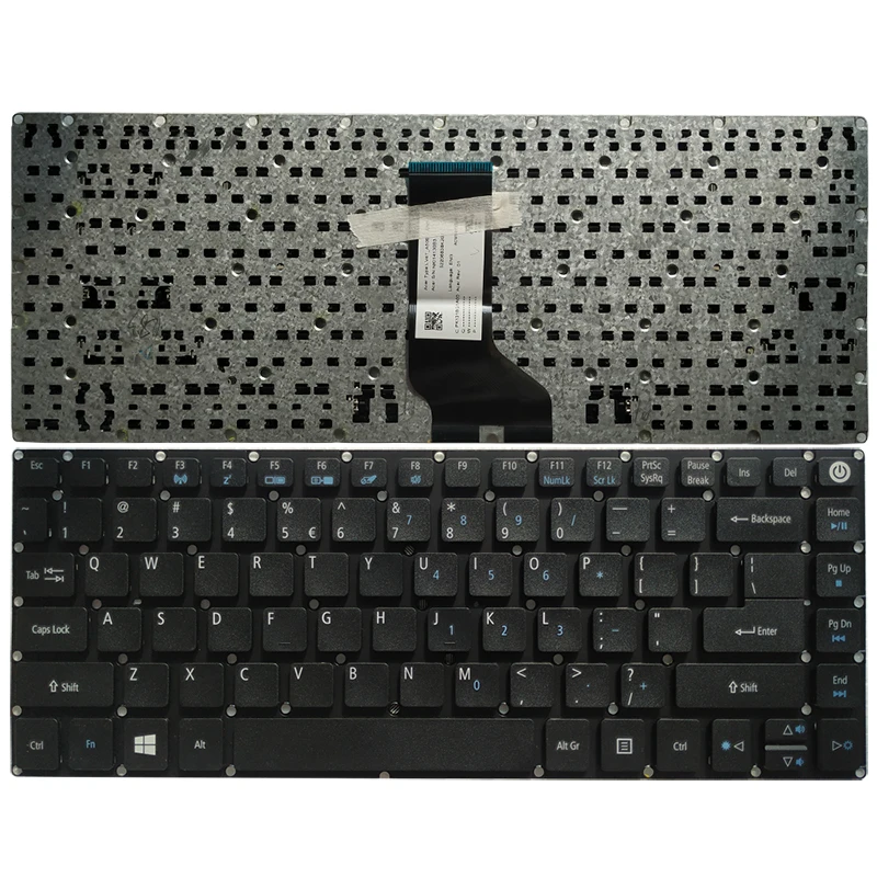 NEW for Acer TravelMate P248-M P248-MG ES1-332g ES1-420 ES1-421 ES1-432 ES1-433 ES1-433G K4000 US Laptop keyboard black
NEW for Acer TravelMate P248-M P248-MG ES1-332g ES1-420 ES1-421 ES1-432 ES1-433 ES1-433G K4000 US Laptop keyboard black