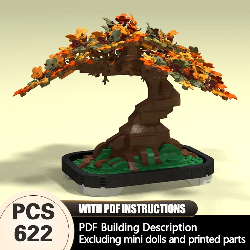 Creators Plant Series Model MOC Building Bricks Bonsai In Autumn Modular Technology Gifts Holiday Assemble Children Toys Suit
Creators Plant Series Model MOC Building Bricks Bonsai In Autumn Modular Technology Gifts Holiday Assemble Children Toys Suit