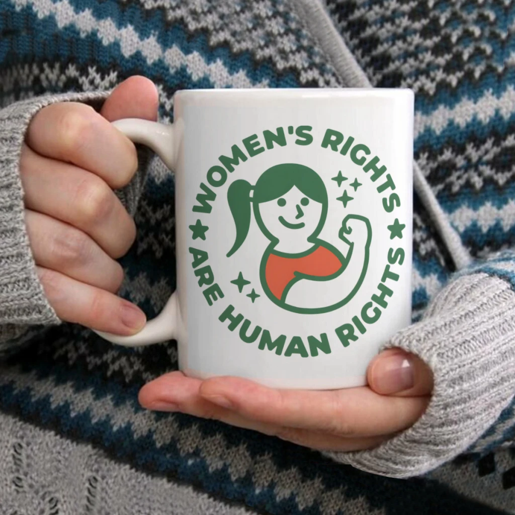 Womens Rights Are Human RightsCoffee Mug Tea Cup 11oz Coffee Cup Funny Birthday Ceramic Mug Personalized Cup
Womens Rights Are Human RightsCoffee Mug Tea Cup 11oz Coffee Cup Funny Birthday Ceramic Mug Personalized Cup