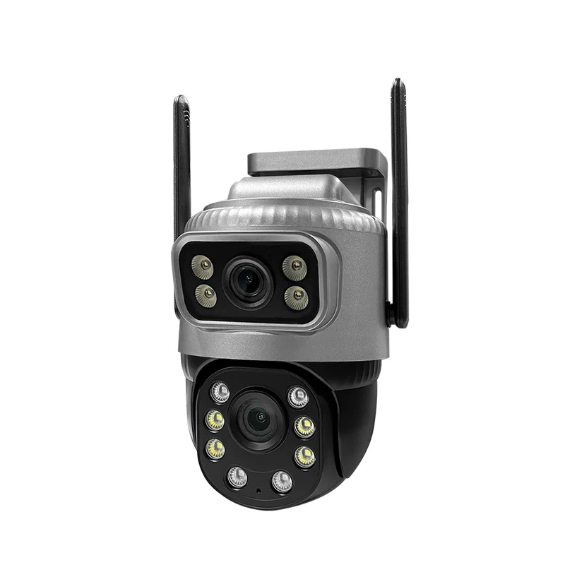 Dual Lens 6MP Wireless WiFi Camera IP66 Waterproof Outdoor Security Cam Night Vision Two-Way Audio Human Detection
Dual Lens 6MP Wireless WiFi Camera IP66 Waterproof Outdoor Security Cam Night Vision Two-Way Audio Human Detection