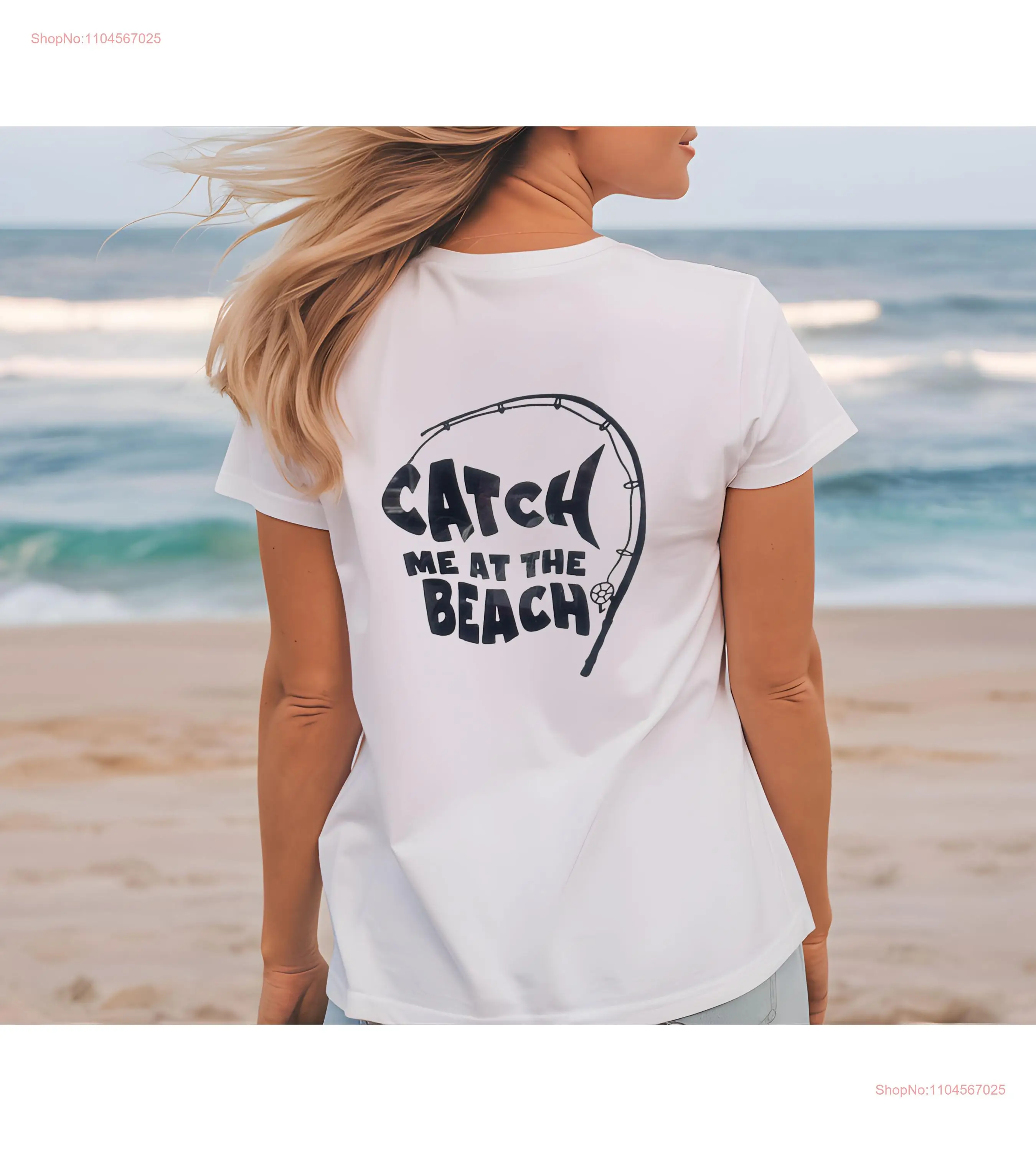 Fishing T Shirt Catch me at the Beach Fisherman Summer Vacation Apparel Surf long or short sleeves
Fishing T Shirt Catch me at the Beach Fisherman Summer Vacation Apparel Surf long or short sleeves