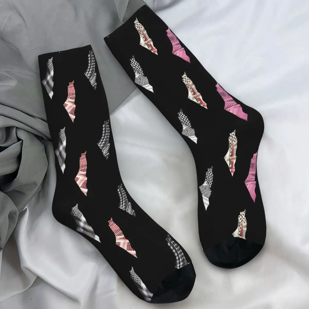 Носки с рисунком Палестины, забавные чулки, осенние противоскользящие носки для пар, качественные велосипедные носки с графическим рисунком
Носки с рисунком Палестины, забавные чулки, осенние противоскользящие носки для пар, качественные велосипедные носки с графическим рисунком