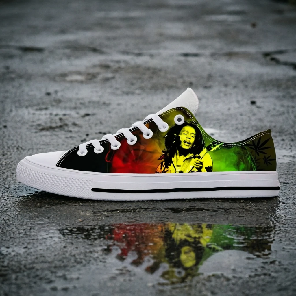 Bob Marley Timeless Athletic Shoes Men Women Custom Image Print Lace Up Sneakers Lightweight Breathable Walking Shoe
Bob Marley Timeless Athletic Shoes Men Women Custom Image Print Lace Up Sneakers Lightweight Breathable Walking Shoe