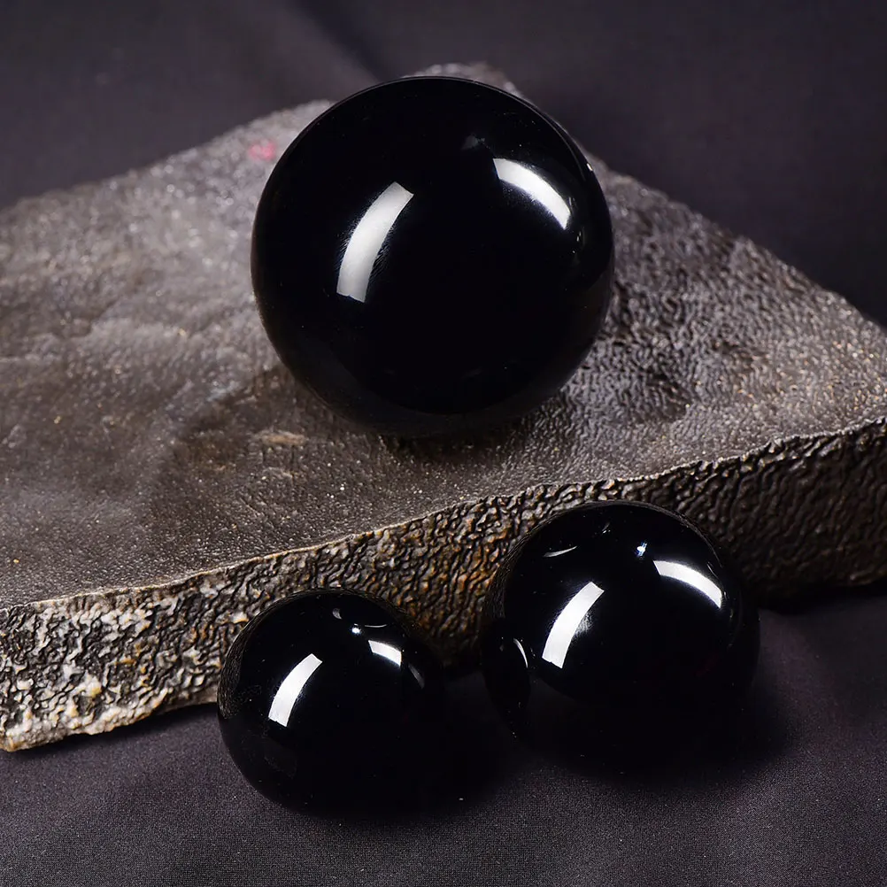 Crystal Sphere 8CM Black Stone Ball R om Color St for Home Office Decor Crystal Ball Adornment Desktop Tabletop Craft Party DIY 
Crystal Sphere 8CM Black Stone Ball R om Color St for Home Office Decor Crystal Ball Adornment Desktop Tabletop Craft Party DIY