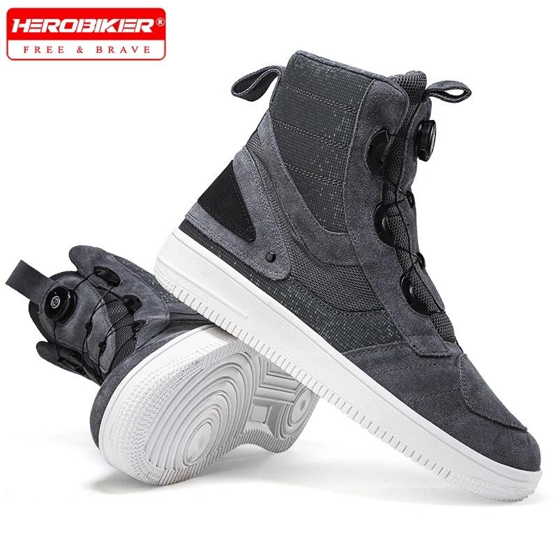 Summer Breathable Motorcycle Boots Men Motorbike Sneaker Microfiber Leather Adventure Touring Boots Motorcyclist Shoes Anti-slip
Summer Breathable Motorcycle Boots Men Motorbike Sneaker Microfiber Leather Adventure Touring Boots Motorcyclist Shoes Anti-slip