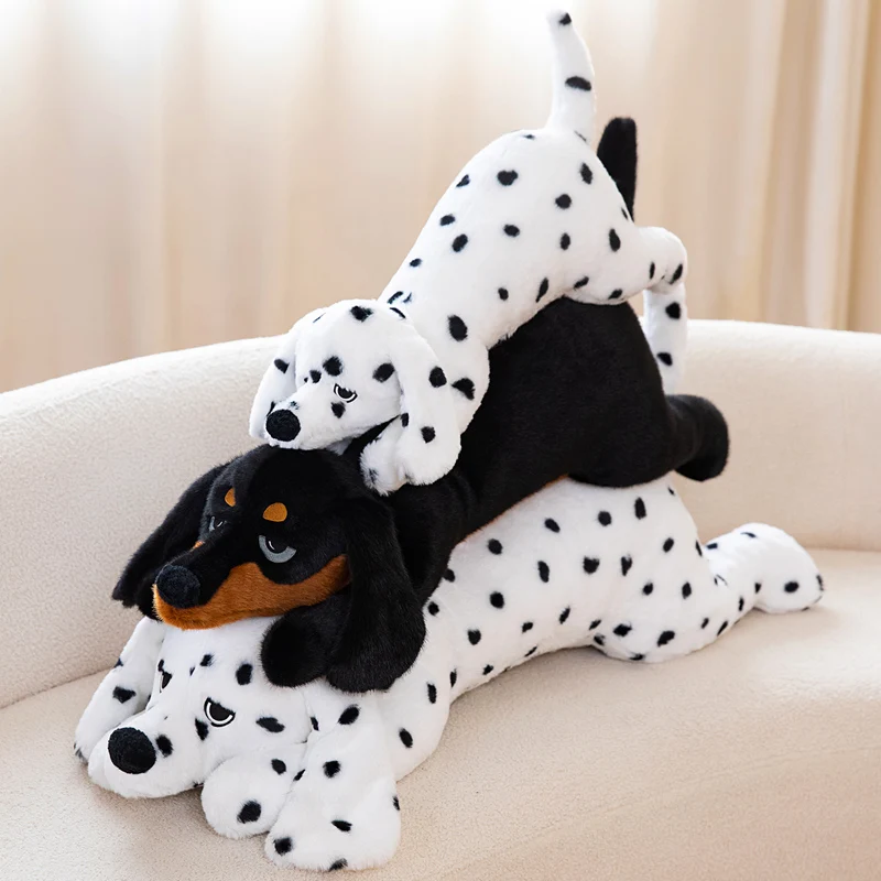 Плюшевая игрушка-собака 60/80 см, имитация черно-белого далматина, реалистичная мягкая кукла, подарок на день рождения
Плюшевая игрушка-собака 60/80 см, имитация черно-белого далматина, реалистичная мягкая кукла, подарок на день рождения