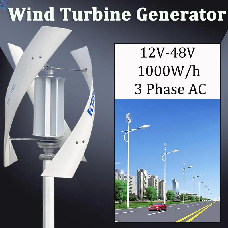 Generator 10KW Wind Turbine Vertical Axis Maglev Plant High Voltage 12V24V 48V With MPPT Controller Off Grid System for Home Use
Generator 10KW Wind Turbine Vertical Axis Maglev Plant High Voltage 12V24V 48V With MPPT Controller Off Grid System for Home Use