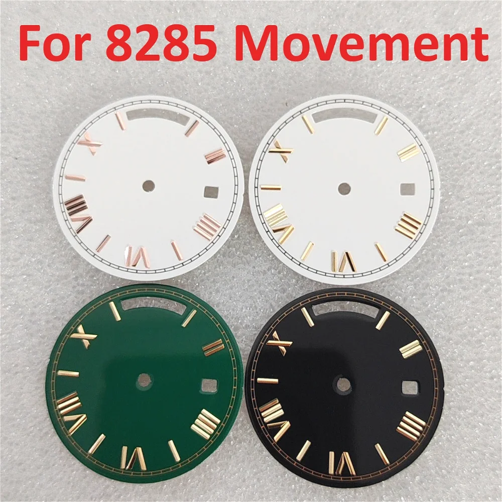 New 30.8mm Watch Dial Single-date Enamel No Luminescence Compatible for 8285 Movement Green White Black Color
New 30.8mm Watch Dial Single-date Enamel No Luminescence Compatible for 8285 Movement Green White Black Color