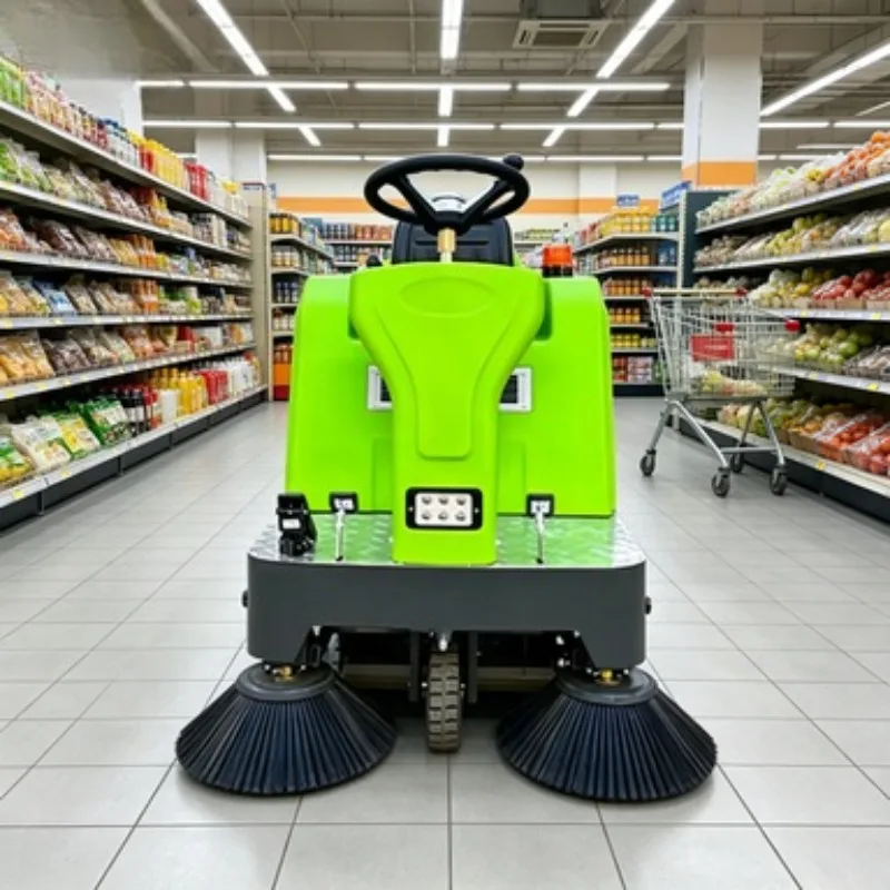 Electric High-Efficiency Ride-on Floor Sweeper with Self-Propelled Drive for Warehouse and Industrial Park Floor Maintenance
Electric High-Efficiency Ride-on Floor Sweeper with Self-Propelled Drive for Warehouse and Industrial Park Floor Maintenance