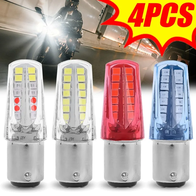 Motorcycle Strobe Tail Lights DC 12V Car Motorcycle LED Brake Light Flashing Tail Light 2835-32SMD Dual Contact Turn Signal Lamp
Motorcycle Strobe Tail Lights DC 12V Car Motorcycle LED Brake Light Flashing Tail Light 2835-32SMD Dual Contact Turn Signal Lamp