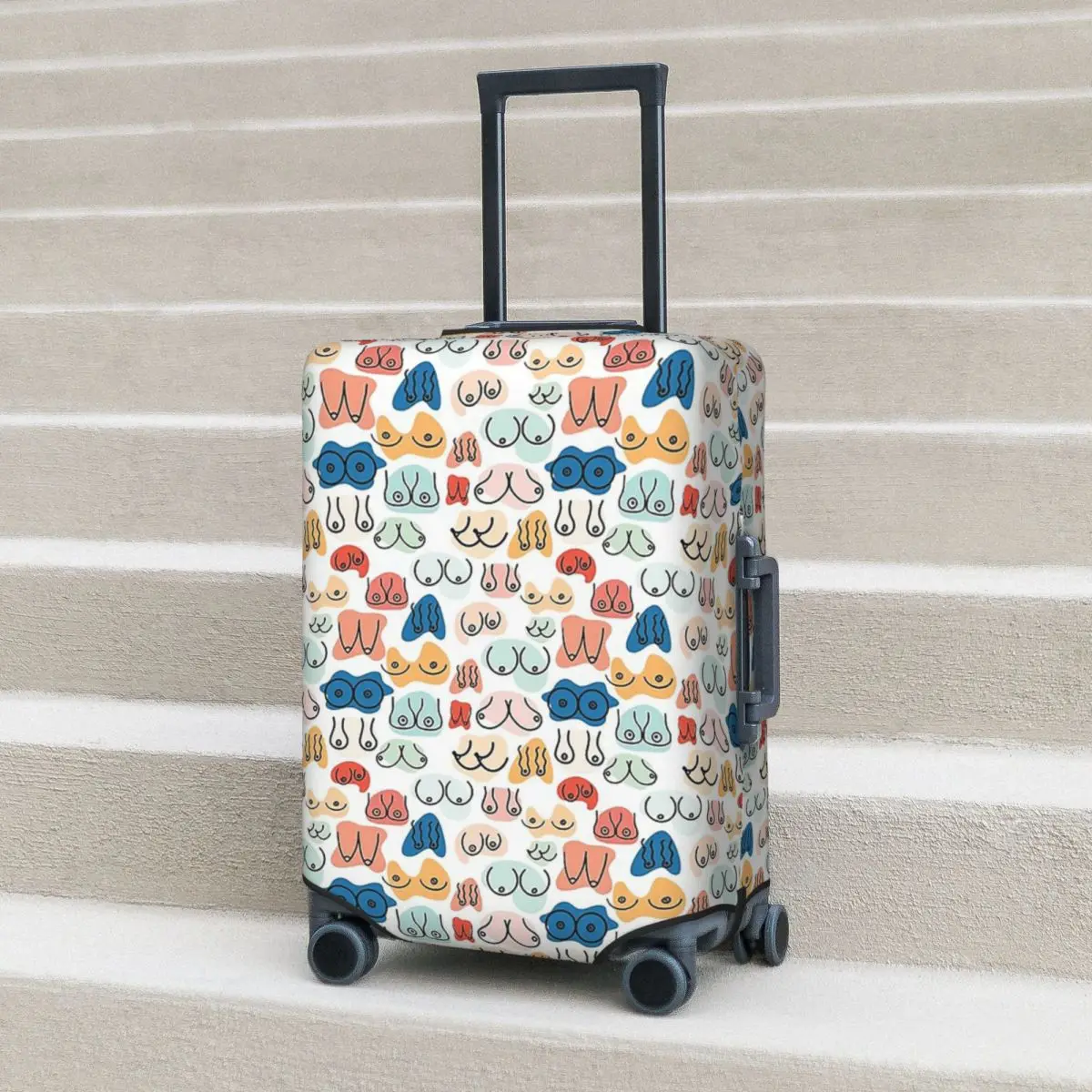 Boobs 1 Suitcase Cover Protection Elastic Trip Luggage Protector Covers for 18-32 Inch
Boobs 1 Suitcase Cover Protection Elastic Trip Luggage Protector Covers for 18-32 Inch