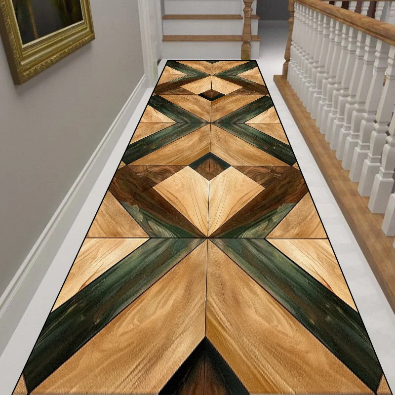 Long Corridor Carpet Luxury Style Villa Non-slip Stairway Rugs Home Decor Hallway Area Carpet Runners Hotel Porch Entry Doormat
Long Corridor Carpet Luxury Style Villa Non-slip Stairway Rugs Home Decor Hallway Area Carpet Runners Hotel Porch Entry Doormat