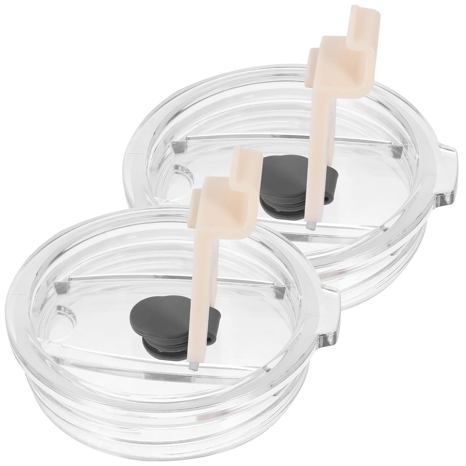 2pcs Sealed Straw Cover Tumbler Lids Reusable Insulated Cup Replacement Leak Proof Car Travel Household Practical
2pcs Sealed Straw Cover Tumbler Lids Reusable Insulated Cup Replacement Leak Proof Car Travel Household Practical