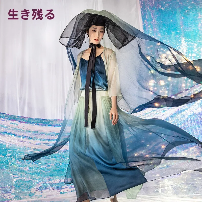 New Summer Silk Open Cardigan Long Green Color Women's Straight Tube Sleeve Bell Sleeve Length Seven Clothes Cardigan
New Summer Silk Open Cardigan Long Green Color Women's Straight Tube Sleeve Bell Sleeve Length Seven Clothes Cardigan