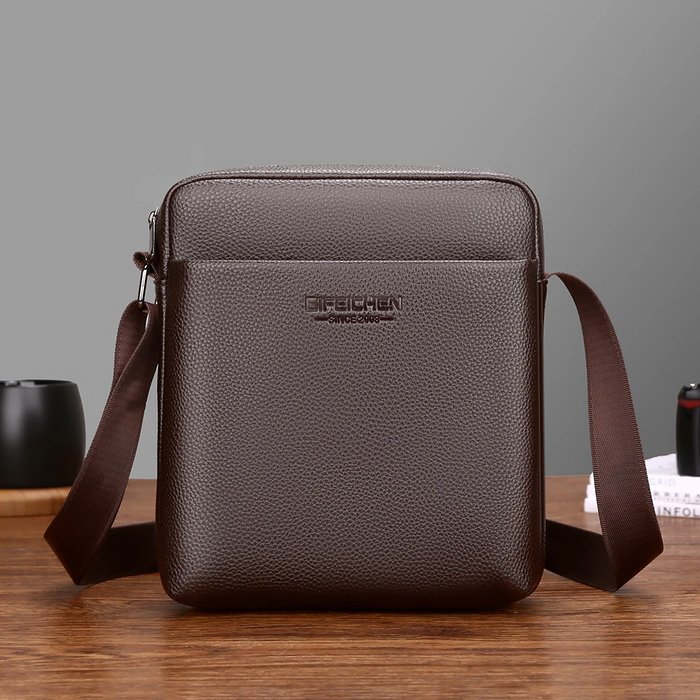 New Luxury Brand Vintage Messenger Bag Men Leather Business Shoulder Bags For Man Crossbody Bag Male Side Sling Bag Small Large
New Luxury Brand Vintage Messenger Bag Men Leather Business Shoulder Bags For Man Crossbody Bag Male Side Sling Bag Small Large