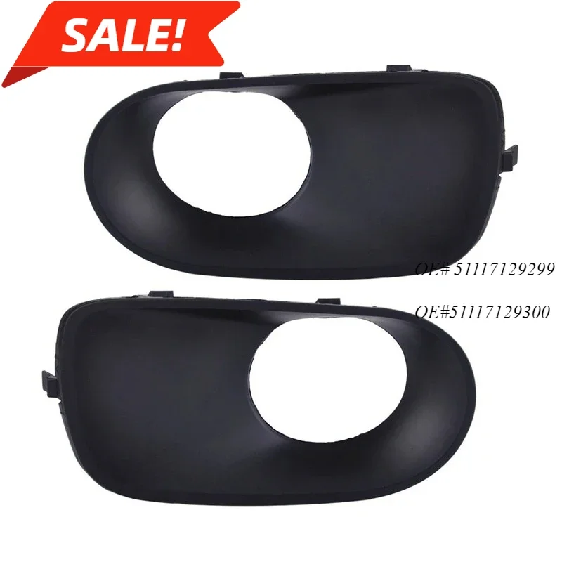 1Pair Left & Right Front Bumper Fog Light Lamp Cover Trim Bezel 51117129299 51117129300 For -BMW X5 E53 2003-2006
1Pair Left & Right Front Bumper Fog Light Lamp Cover Trim Bezel 51117129299 51117129300 For -BMW X5 E53 2003-2006
