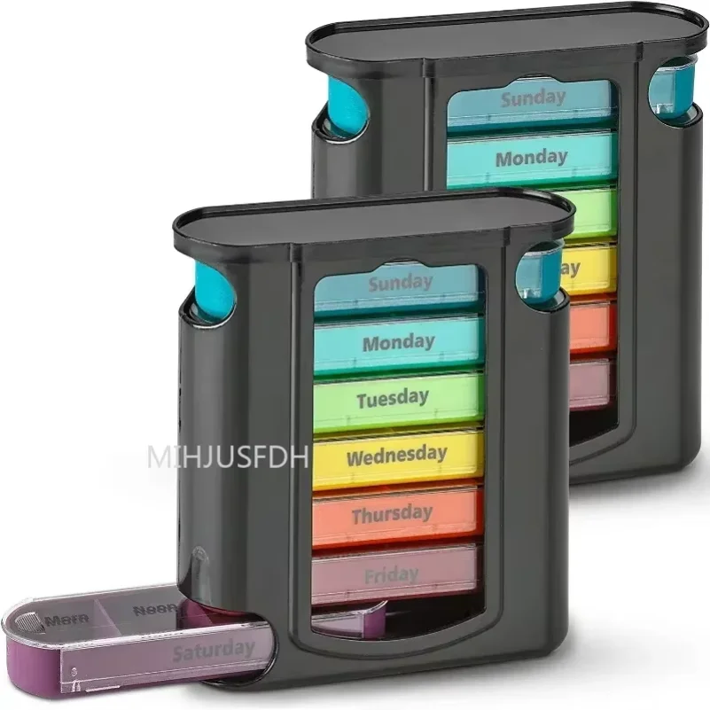 7 Days Medicine Medical Pill Box 28 Grids Weekly Pill Case Storage Box Travel Medicine Box Holder Tablet Organizer
7 Days Medicine Medical Pill Box 28 Grids Weekly Pill Case Storage Box Travel Medicine Box Holder Tablet Organizer