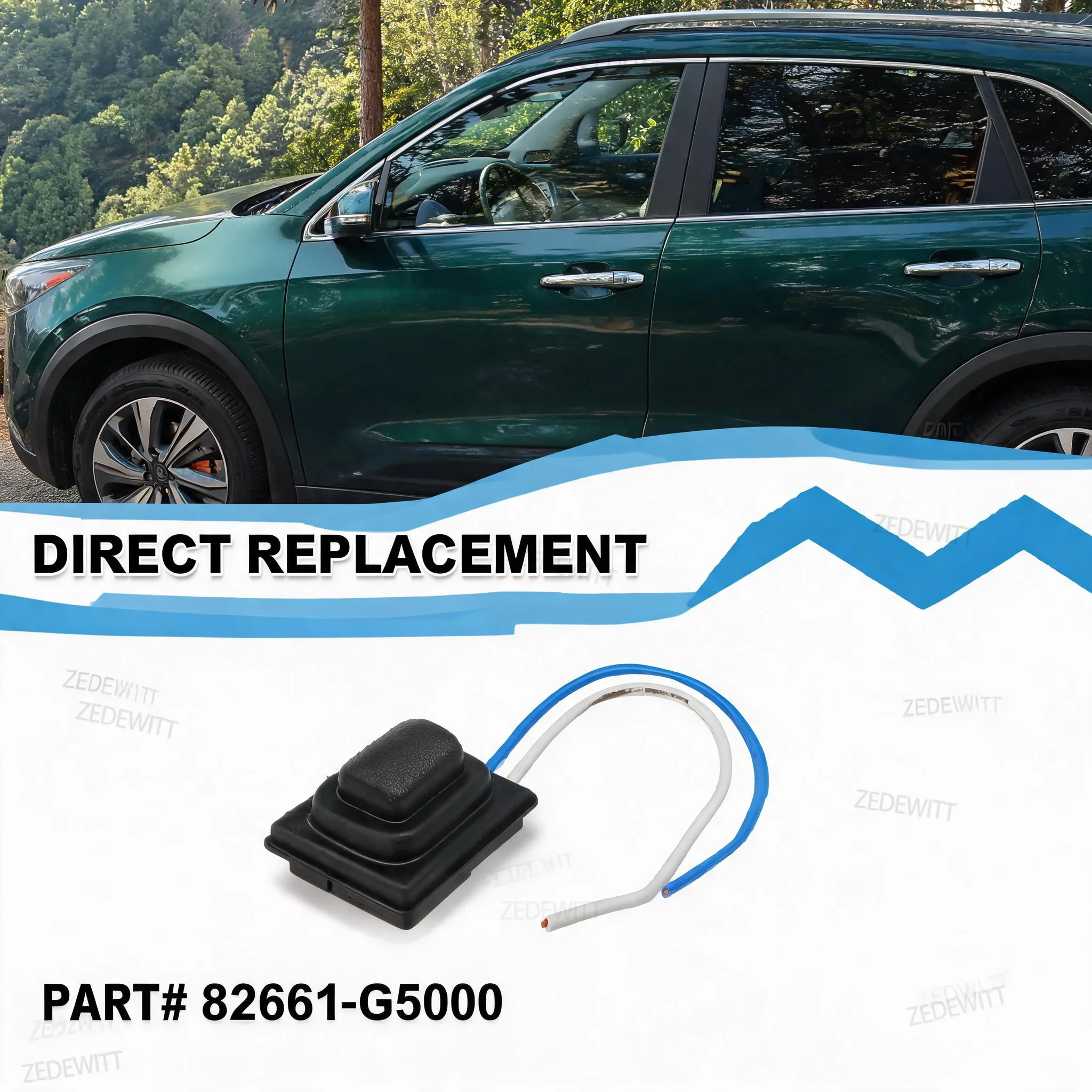 Direct Fit OEM 82661 G5000 Premium Front Right Side Door Handle Small Button Switch Unit For KIA NIRO 2016-2021 Car Replacement
Direct Fit OEM 82661 G5000 Premium Front Right Side Door Handle Small Button Switch Unit For KIA NIRO 2016-2021 Car Replacement