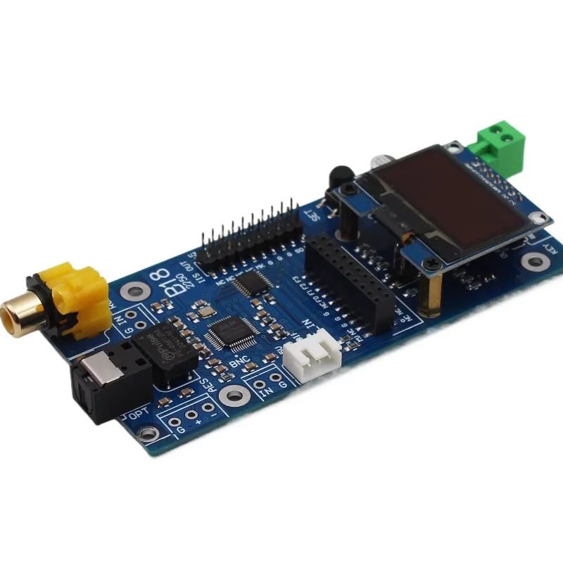 B18 ak4118 receiving board usb bluetooth coaxial optical fiber to iis amanero large screen oled
B18 ak4118 receiving board usb bluetooth coaxial optical fiber to iis amanero large screen oled