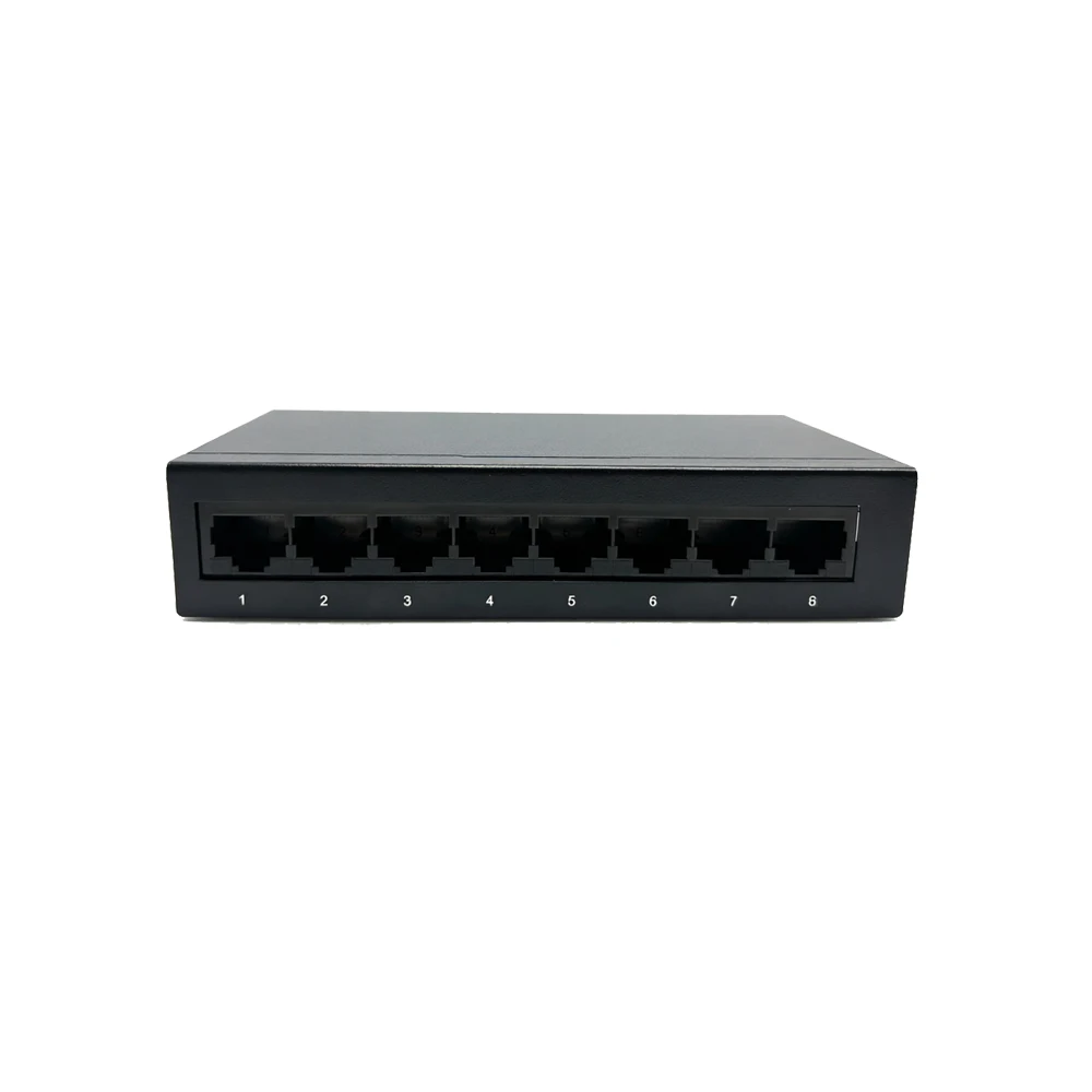 Desktop/Wall-Mount Easy Smart Managed 8 Port Gigabit Switch Support QoS, Vlan, IGMP
Desktop/Wall-Mount Easy Smart Managed 8 Port Gigabit Switch Support QoS, Vlan, IGMP