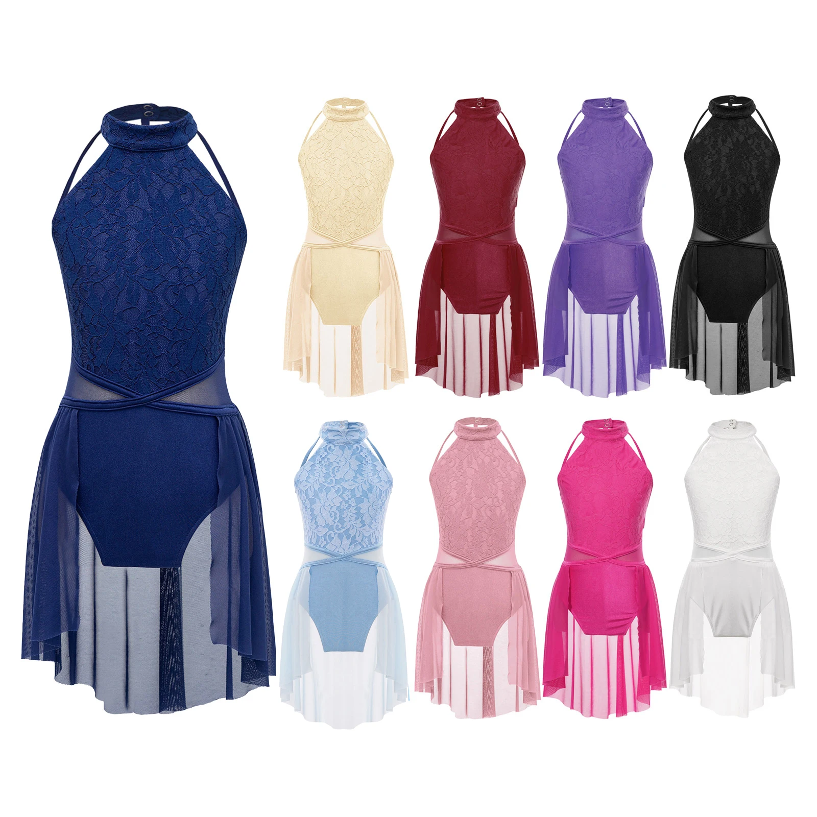 Kids Girls Ballet Leotard Dress Dance Class Gymnastics Lyrical Contemporary Dance Ballerina Costume Clothing Performance Dress
Kids Girls Ballet Leotard Dress Dance Class Gymnastics Lyrical Contemporary Dance Ballerina Costume Clothing Performance Dress