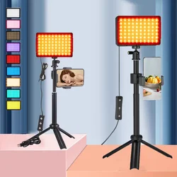 LED Video Light Panel Photography Lighting Photo Studio Lamp Kit 1 Pack For Shoot Live Streaming Youbube With Stand RGB Filters LED Video Light Panel Photography Lighting Photo Studio Lamp Kit 1 Pack For Shoot Live Streaming Youbube With Stand RGB Filters