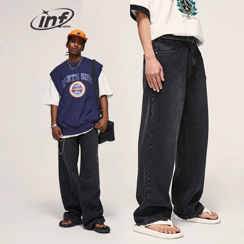 Alt Basics Retro Washed Denim Pants Male Trousers Plus Size Black Baggy Jeans Men
Alt Basics Retro Washed Denim Pants Male Trousers Plus Size Black Baggy Jeans Men