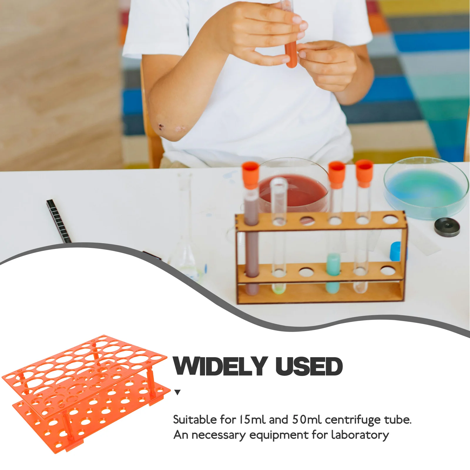 50 Holes Tube Rack Detachable 15Ml 50Ml Lab Organizer Orange Rack For Tubes Holder Scientific
50 Holes Tube Rack Detachable 15Ml 50Ml Lab Organizer Orange Rack For Tubes Holder Scientific