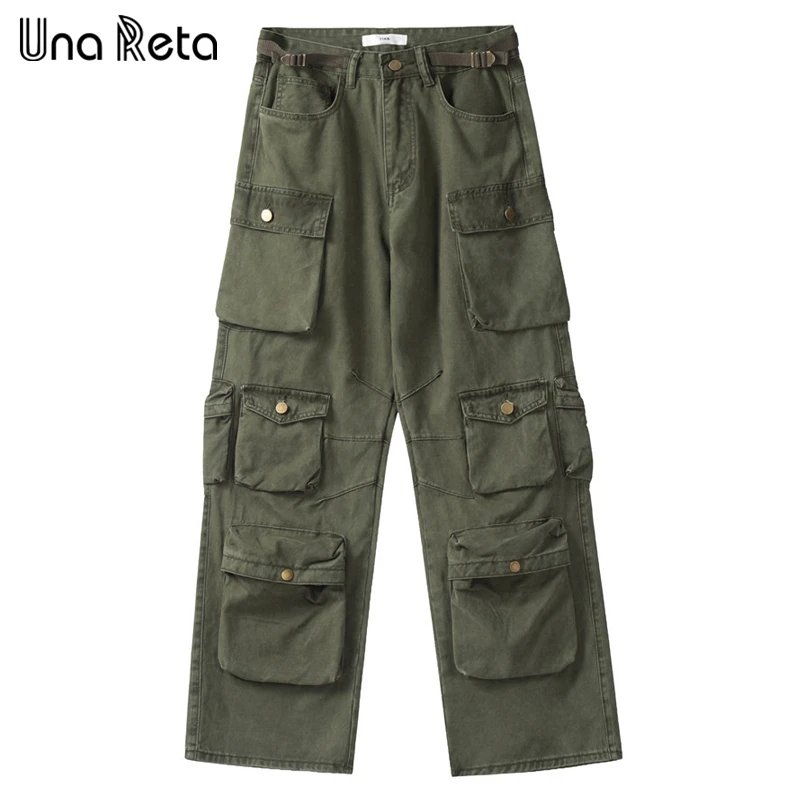 Una Reta Casual Man Pants New Hip Hop Solid Pockets Pants Harajuku Fashion Loose Function Outdoors Cargo Pants
Una Reta Casual Man Pants New Hip Hop Solid Pockets Pants Harajuku Fashion Loose Function Outdoors Cargo Pants