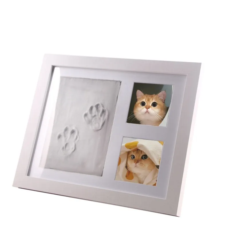 Pet Paw Print Kit Photo Frame DIY Keepsake for Dog Cat Hand Foot Clay Impression Memorial Picture Display Gift Decor Tabletop
Pet Paw Print Kit Photo Frame DIY Keepsake for Dog Cat Hand Foot Clay Impression Memorial Picture Display Gift Decor Tabletop