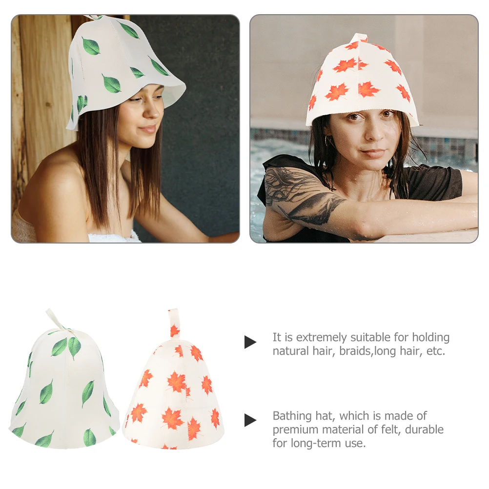 2pcs Felt Sauna Hat for Bathing Spa Cap Bathroom Shower Women Men Reusable Thick Hair Hats Bathing Caps Sauna Supply
2pcs Felt Sauna Hat for Bathing Spa Cap Bathroom Shower Women Men Reusable Thick Hair Hats Bathing Caps Sauna Supply