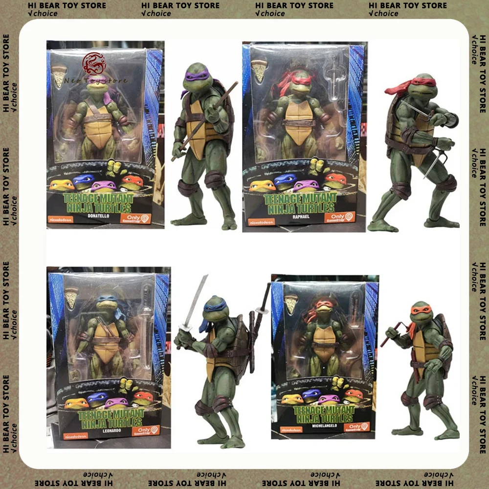 Ninja Turtle Anime Figure Neca 1990 Film Version Limited Edition Action Figurine 16cm GK Pvc Model Room Ornament Birthday Gifts
Ninja Turtle Anime Figure Neca 1990 Film Version Limited Edition Action Figurine 16cm GK Pvc Model Room Ornament Birthday Gifts