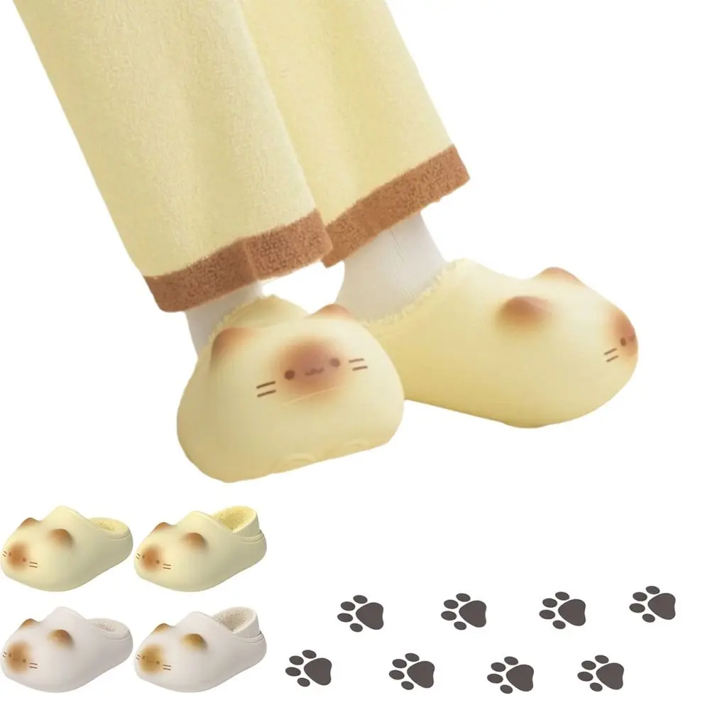 Adorable Waterproof Cat Slippers Bottom Cat Paw Closed Toe Kitty Mules Closed Back Fluffy Slipper Home
Adorable Waterproof Cat Slippers Bottom Cat Paw Closed Toe Kitty Mules Closed Back Fluffy Slipper Home
