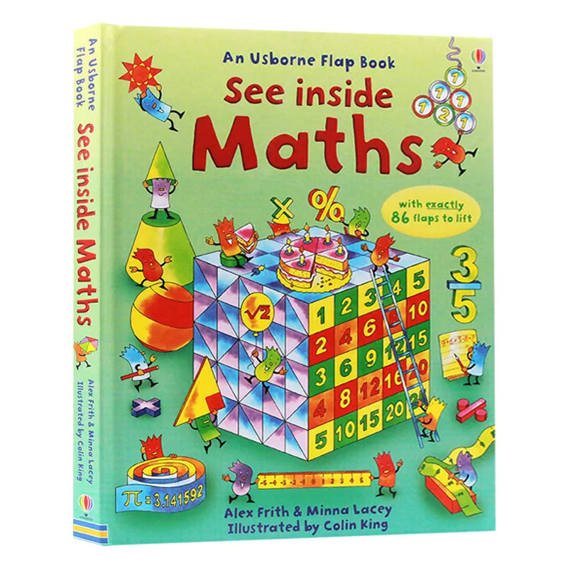 Usborne See Inside Maths, Children's books aged 6 7 8 9 English Science & Math picture books, 9780746087565
Usborne See Inside Maths, Children's books aged 6 7 8 9 English Science & Math picture books, 9780746087565