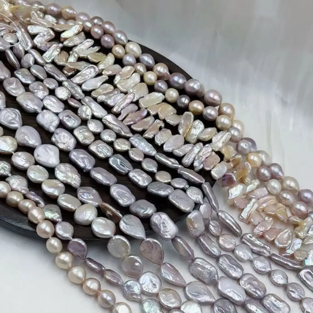 14inch Different Irregular Shape Pink Purple Genuine Natural Freshwater Pearl Jewelry Making Spacer Beads
14inch Different Irregular Shape Pink Purple Genuine Natural Freshwater Pearl Jewelry Making Spacer Beads