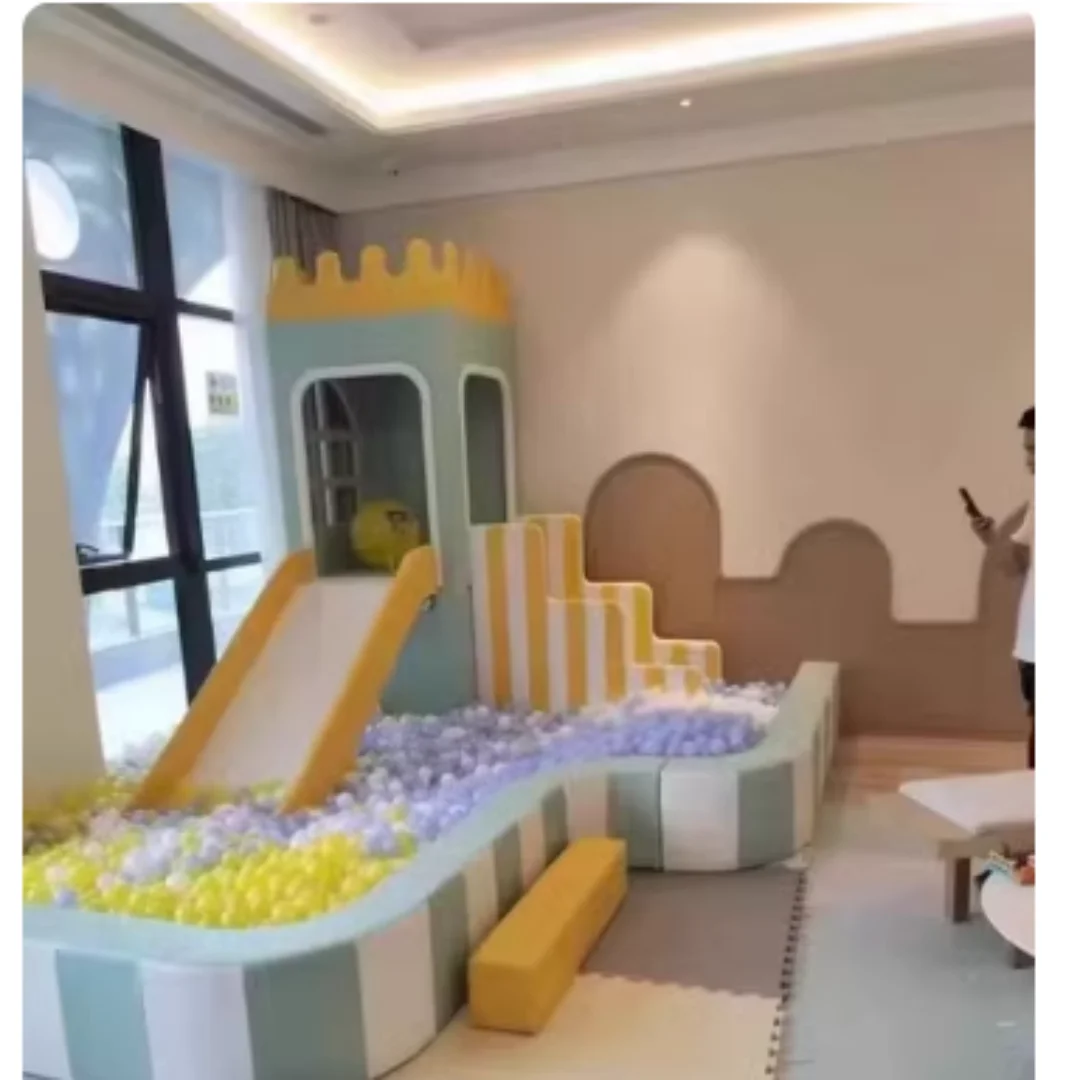 Naughty Castle Indoor Mini Children's Playground, Early Education Children's Slide Playground Facilities
Naughty Castle Indoor Mini Children's Playground, Early Education Children's Slide Playground Facilities